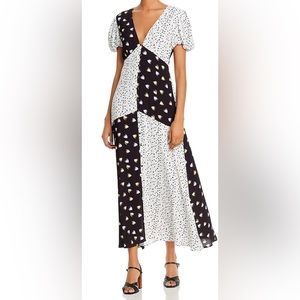 Rahi confetti patchwork dress
